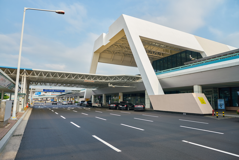 Busan Airport has two terminals and it is planned to build another one.